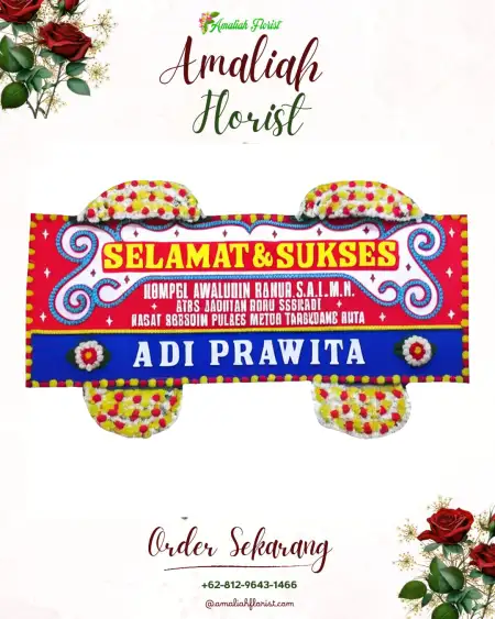 Papan Bunga Ucapan Selamat Jatikontal