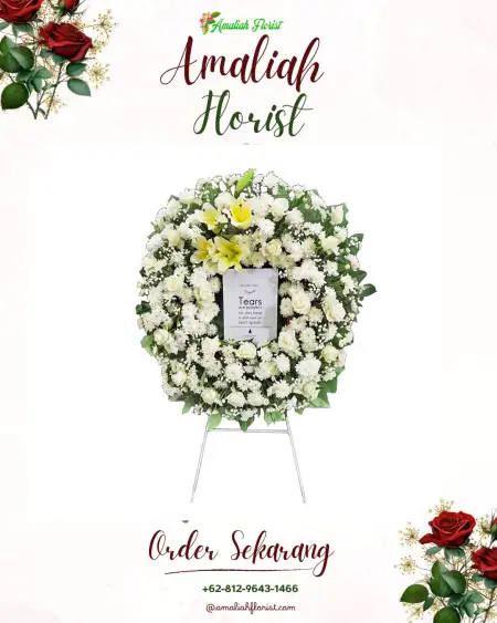 Krans Bunga Duka Jatikontal